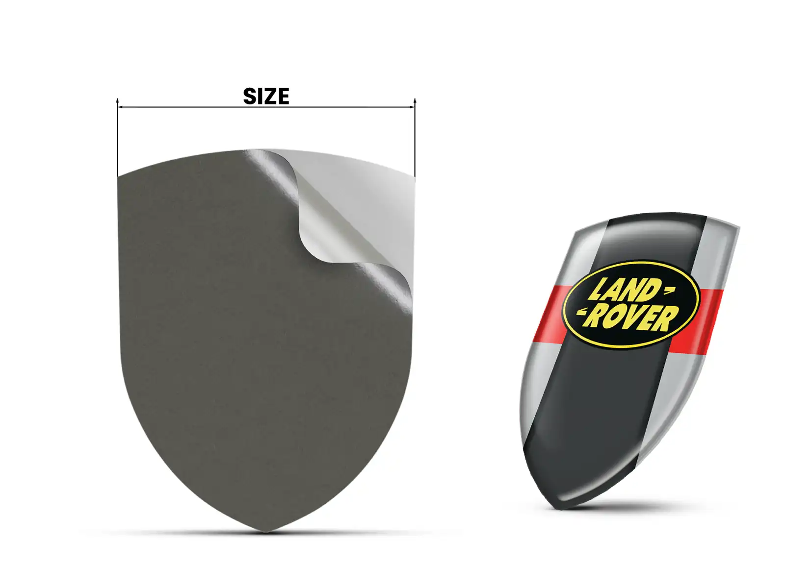 Land Rover Silikonlogos Edition Tuning Hochwertig Auto